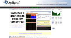 Desktop Screenshot of apligraf.com.br