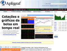Tablet Screenshot of apligraf.com.br